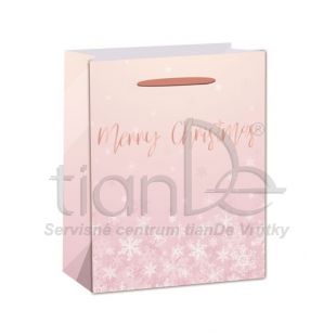 Vianočná darčeková taška 26x31x12 cm od 1,90€ - vianočná, darčeková, recenzia, vlozky, kozmetika | TianDe